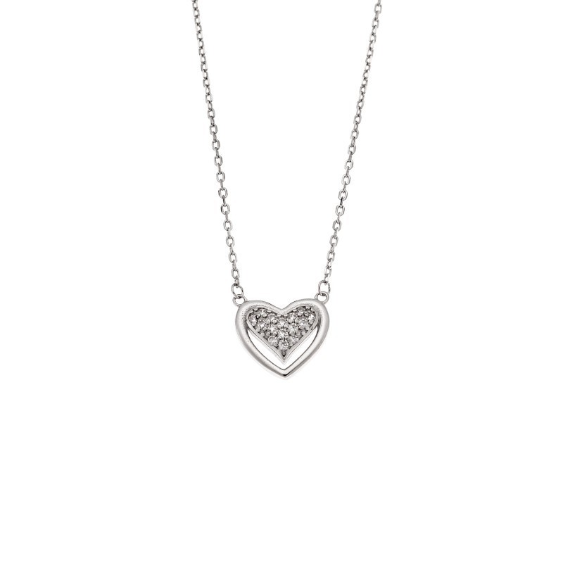 Κολιέ Senza από ασήμι 925