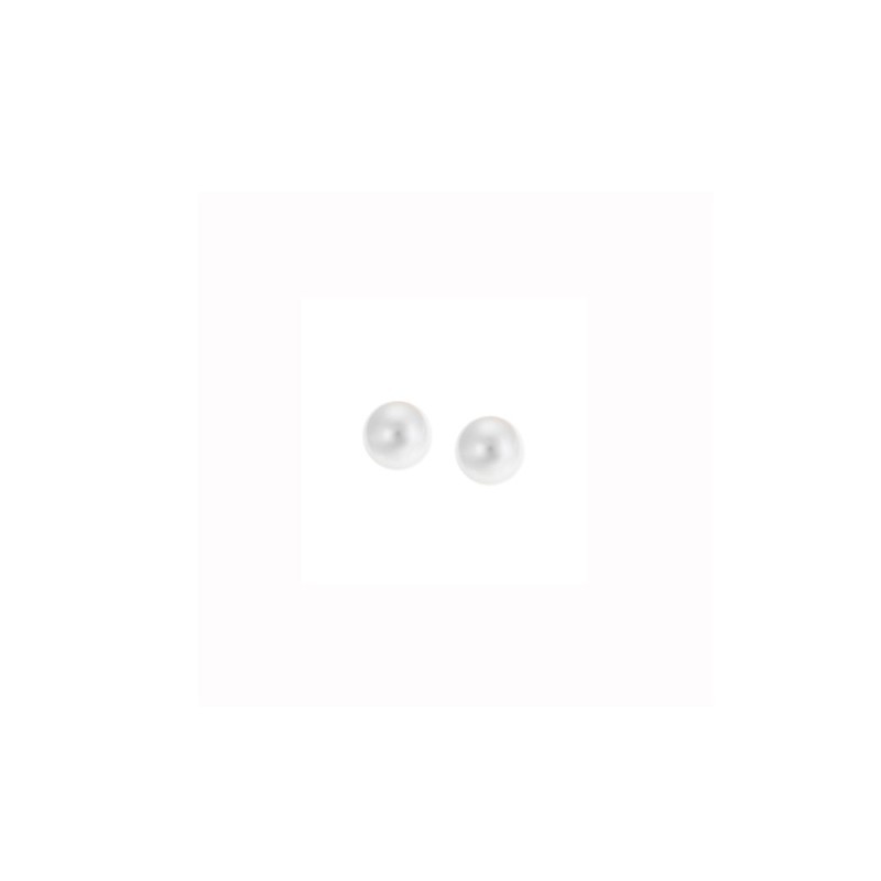 Σκουλαρίκια Senza Silver 925 με μαργαριτάρι 4