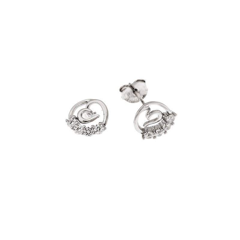 Σκουλαρίκια Senza ασήμι 925