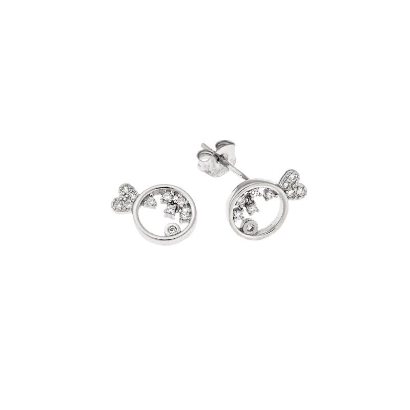 Σκουλαρίκια Senza ασήμι 925
