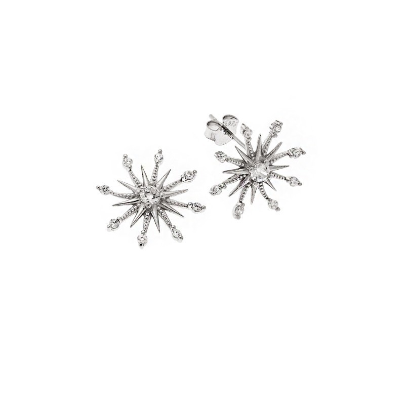 Σκουλαρίκια Senza ασήμι 925