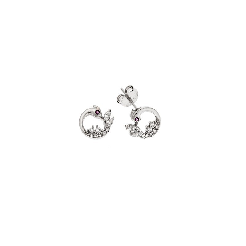 Σκουλαρίκια Senza ασήμι 925