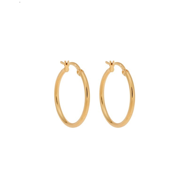 Σκουλαρίκια Γυναικεία Senza από επιχρυσωμένο ασήμι 925