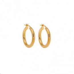 Σκουλαρίκια Γυναικεία Senza από επιχρυσωμένο ασήμι 925