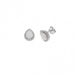 Σκουλαρίκια Senza από ασήμι 925