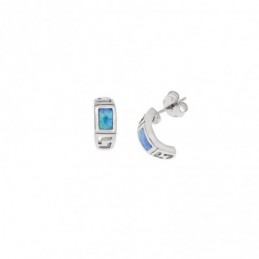 Σκουλαρίκια Senza από ασήμι 925