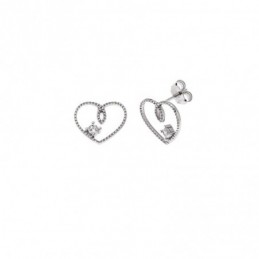 Σκουλαρίκια Senza από ασήμι 925