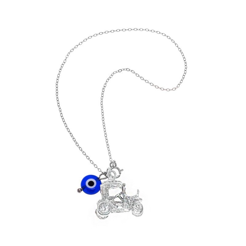 Γούρι Αυτοκινήτου Ασήμι 925 