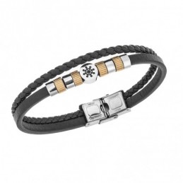 Βραχιόλι Senza Men`s Steel