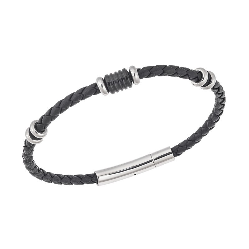 Βραχιόλι Senza Men`s Steel