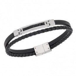Βραχιόλι Senza Men`s Steel