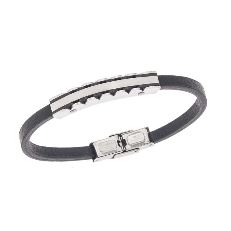 Βραχιόλι Senza Men`s Steel