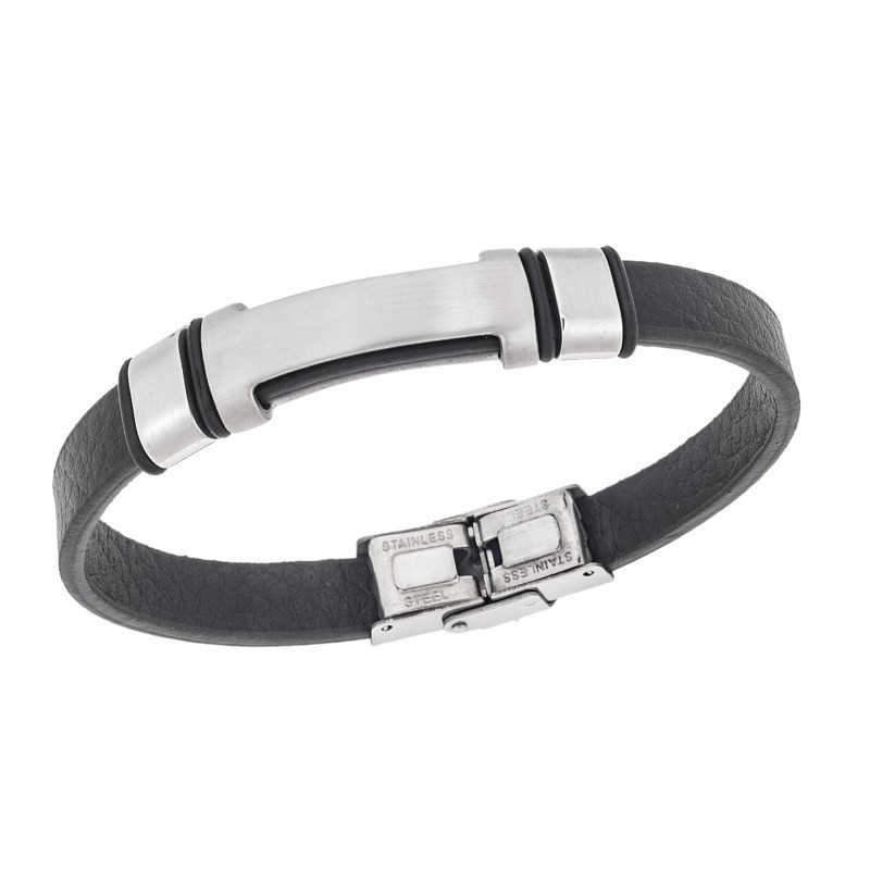 Βραχιόλι Senza Men`s Steel