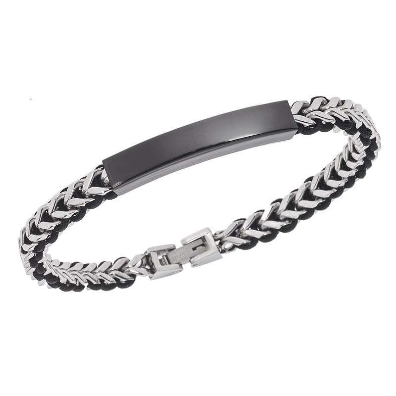 Βραχιόλι Senza Men`s Steel