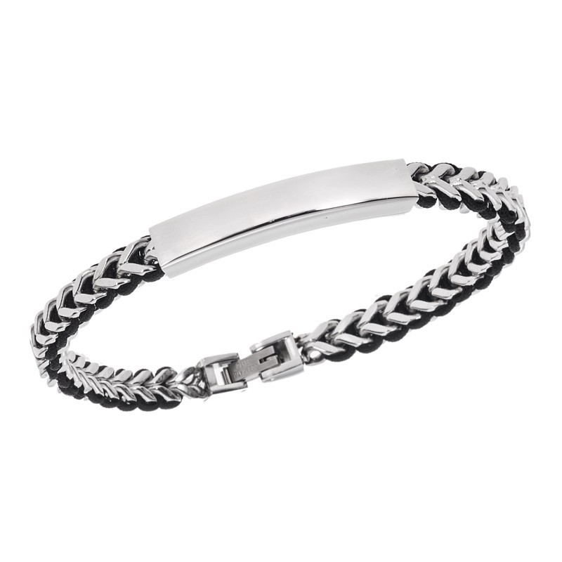 Βραχιόλι Senza Men`s Steel