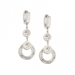 Σκουλαρίκια Γυναικεία SENZA κρίκοι από Ατσάλι