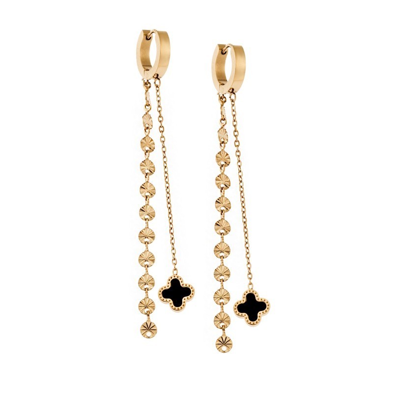 Σκουλαρίκια Γυναικεία SENZA Gold Plated Steel