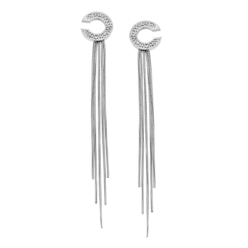 Σκουλαρίκια Γυναικεία SENZA Από Ατσάλι SSD5402SR