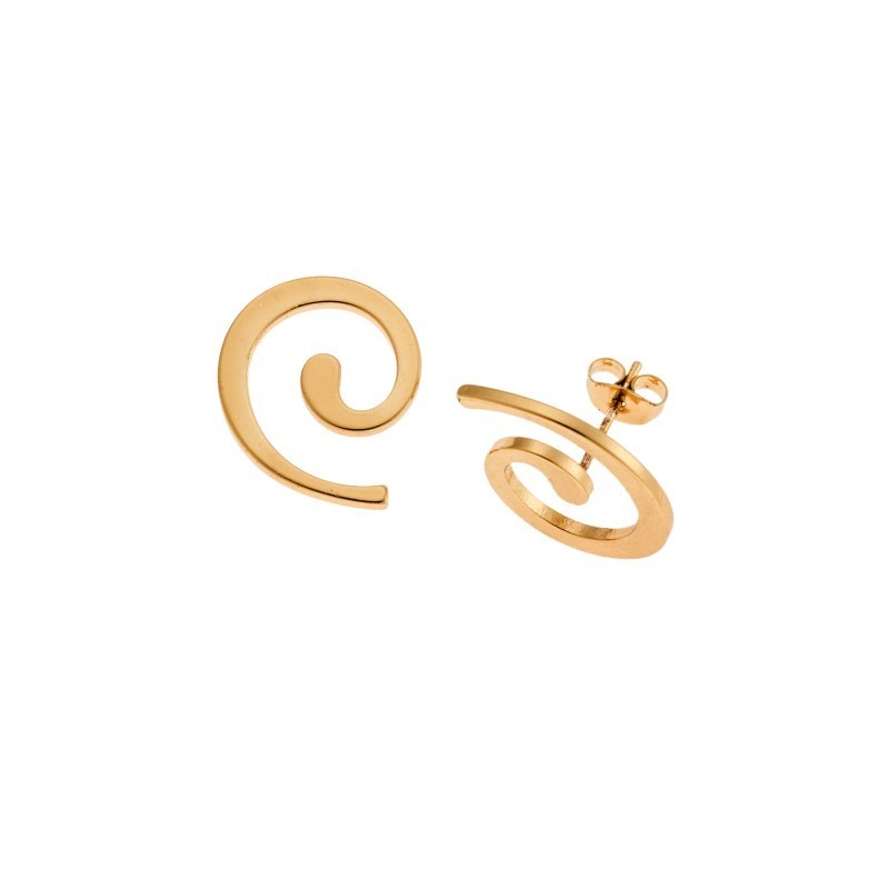 Σκουλαρίκια Γυναικεία SENZA Gold Plated Steel