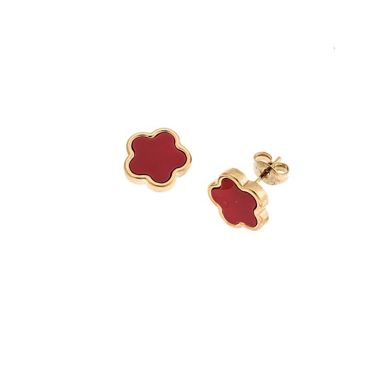 Σκουλαρίκια Γυναικεία SENZA Gold Plated Steel