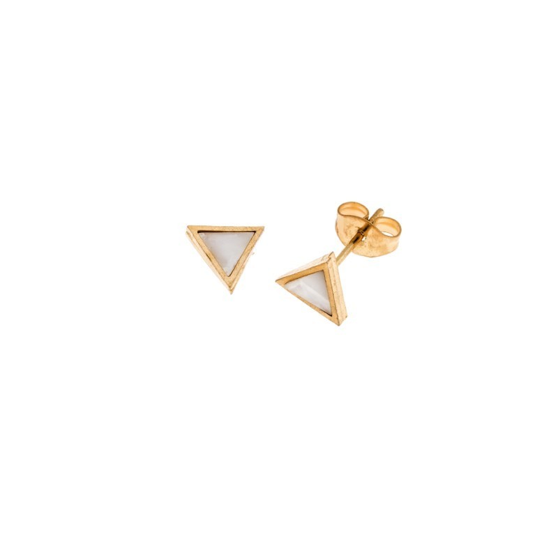 Σκουλαρίκια Γυναικεία SENZA Gold Plated Steel