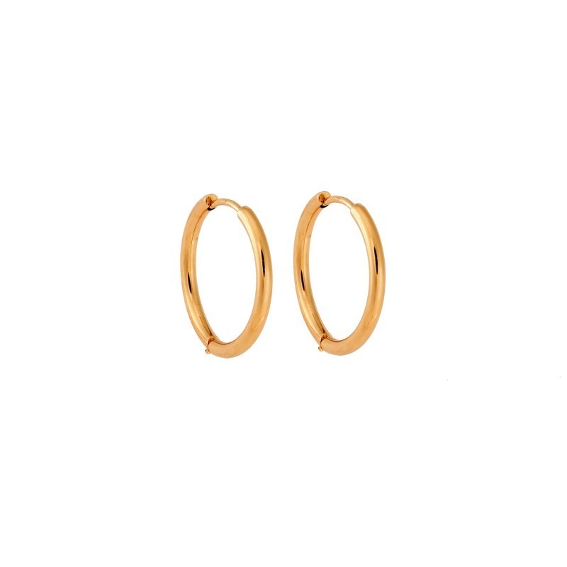 Σκουλαρίκια Γυναικεία SENZA Gold Plated Steel