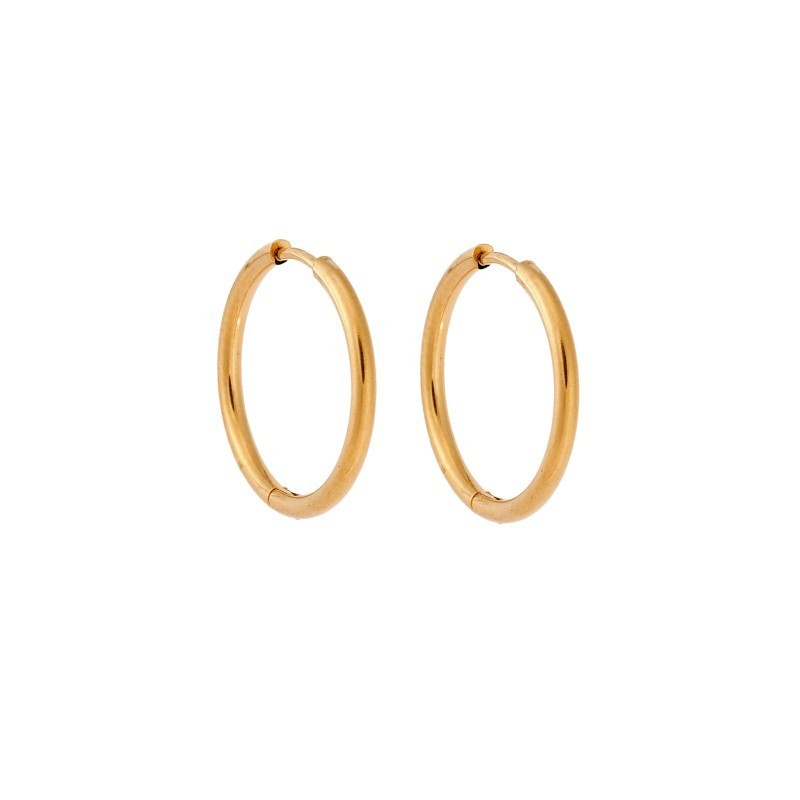 Σκουλαρίκια Γυναικεία SENZA Gold Plated Steel