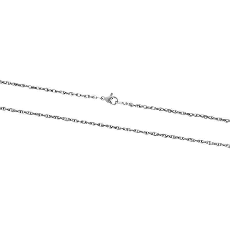 Καδένα Senza Stainless Steel Silver SSD4848SR