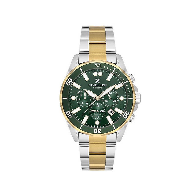 Ατσάλινο Ανδρικό Αδιάβροχο Ρολόι Daniel Klein DK.1.14067-5