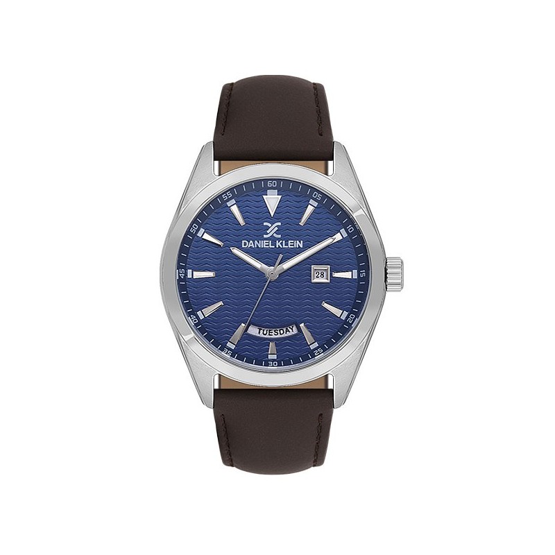 Δερμάτινο Ανδρικό Αδιάβροχο Ρολόι Daniel Klein DK.1.14088-3