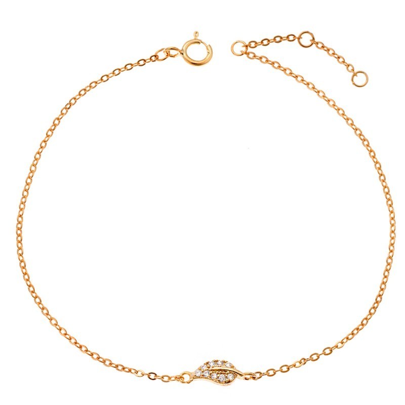 Βραχιόλι SENZA Silver 925 Gold Plated SSR2280GD