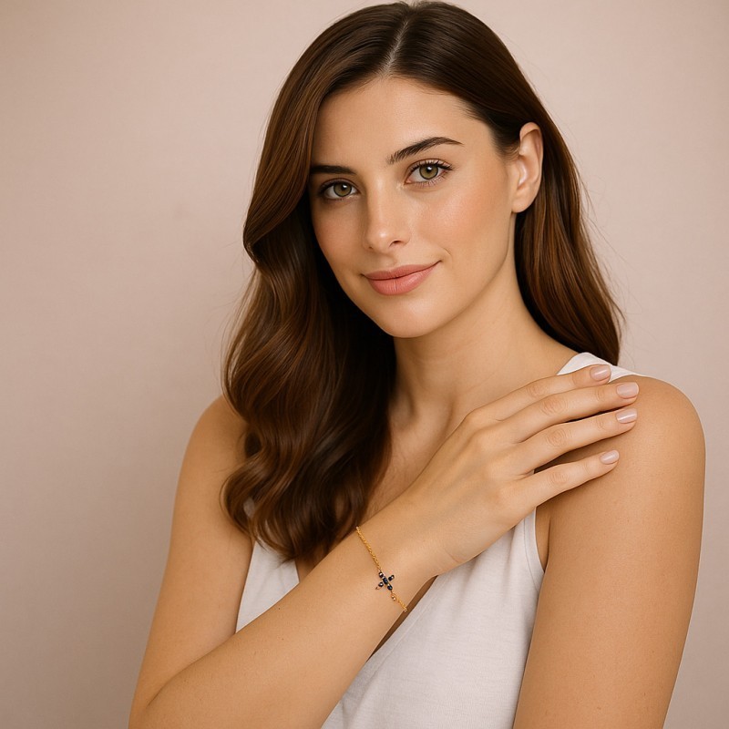 Βραχιόλι Senza Silver 925 Gold Plated