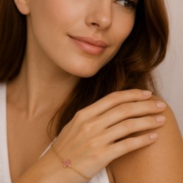 Βραχιόλι Senza Silver 925 Gold Plated