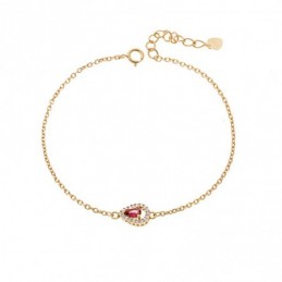 Βραχιόλι Γυναικείο Senza από επιχρυσωμένο ασήμι 925