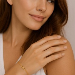 Βραχιόλι Γυναικείο Senza από επιχρυσωμένο ασήμι 925