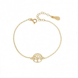 Βραχιόλι Γυναικείο Senza από επιχρυσωμένο ασήμι 925