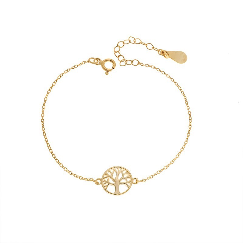 Βραχιόλι Γυναικείο Senza από επιχρυσωμένο ασήμι 925