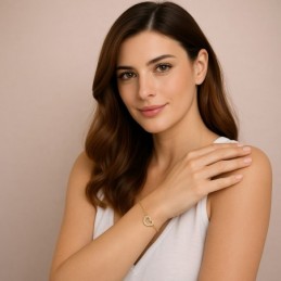 Βραχιόλι Γυναικείο Senza από επιχρυσωμένο ασήμι 925