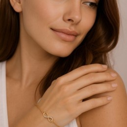 Βραχιόλι Γυναικείο Senza από επιχρυσωμένο ασήμι 925