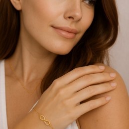 Βραχιόλι Γυναικείο Senza από επιχρυσωμένο ασήμι 925