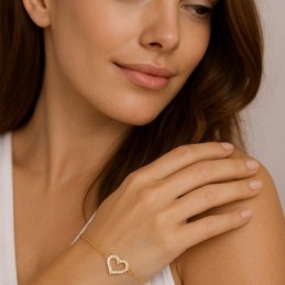 Βραχιόλι Γυναικείο Senza από επιχρυσωμένο ασήμι 925