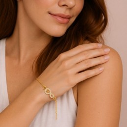 Βραχιόλι Γυναικείο Senza από επιχρυσωμένο ασήμι 925