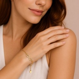 Βραχιόλι Γυναικείο Senza από επιχρυσωμένο ασήμι 925