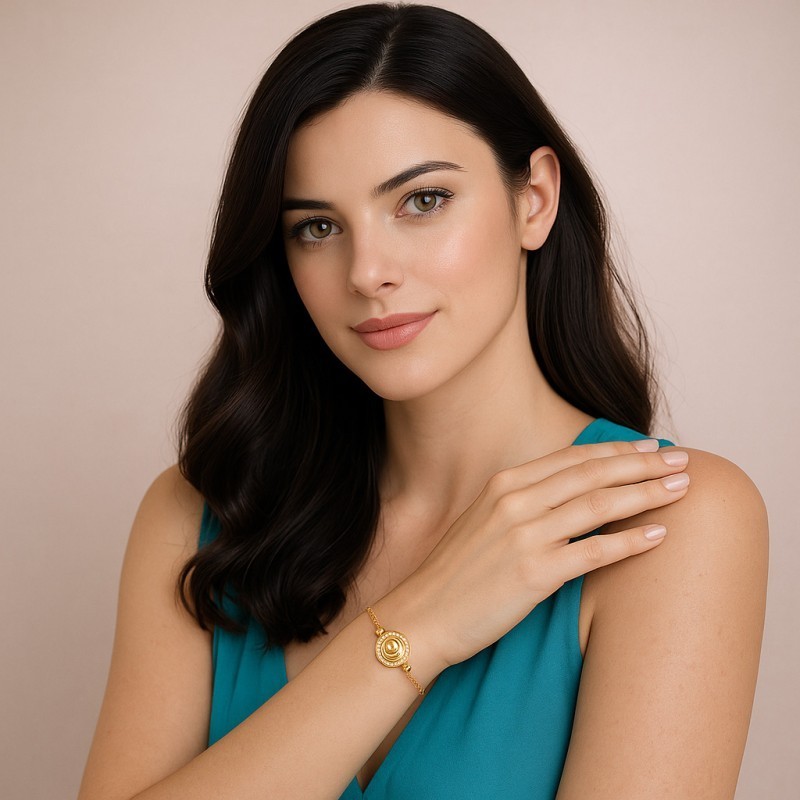 Βραχιόλι Γυναικείο Senza από επιχρυσωμένο ασήμι 925