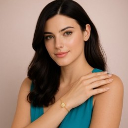 Βραχιόλι Γυναικείο Senza από επιχρυσωμένο ασήμι 925