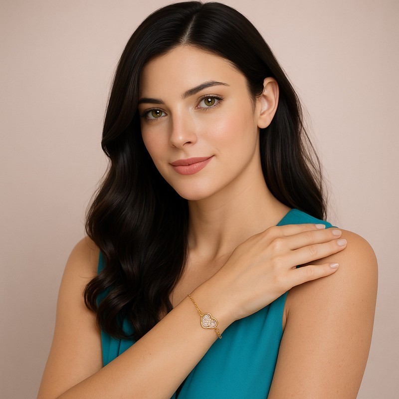 Βραχιόλι Γυναικείο Senza από επιχρυσωμένο ασήμι 925