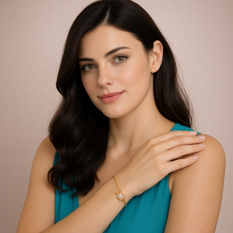 Βραχιόλι Γυναικείο Senza από επιχρυσωμένο ασήμι 925