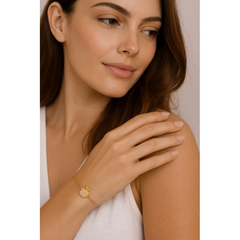 Βραχιόλι Γυναικείο Senza από επιχρυσωμένο ασήμι 925