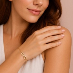 Βραχιόλι Γυναικείο Senza από επιχρυσωμένο ασήμι 925