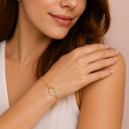 Βραχιόλι Γυναικείο Senza από επιχρυσωμένο ασήμι 925